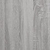 væghylder 4 stk. 60x10x1,5 cm konstrueret træ grå sonoma-eg