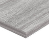 væghylder 4 stk. 60x20x1,5 cm konstrueret træ grå sonoma-eg
