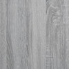 væghylder 4 stk. 60x50x1,5 cm konstrueret træ grå sonoma-eg