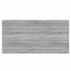 væghylder 4 stk. 80x30x1,5 cm konstrueret træ grå sonoma-eg