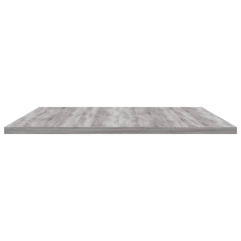væghylder 4 stk. 80x50x1,5 cm konstrueret træ grå sonoma-eg