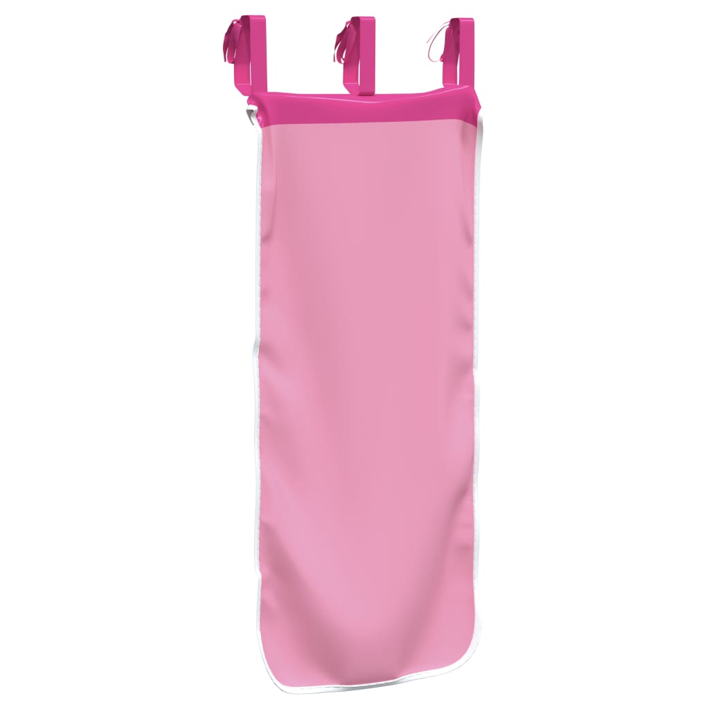 gardiner til højseng polyester pink