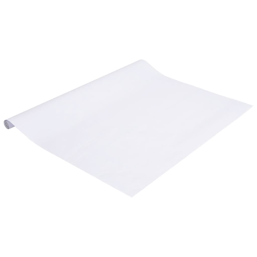 vinduesfolie 45x1000 cm PVC matteret hvid