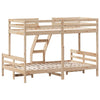 køjeseng 80x200/120x200 cm massivt fyrretræ