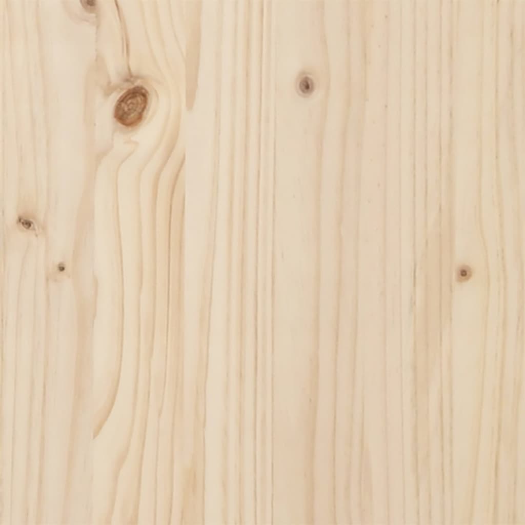 køjeseng 80x200/120x200 cm massivt fyrretræ