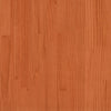 køjeseng 80x200/120x200 cm massivt fyrretræ gyldenbrun