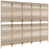 rumdeler 5 paneler polyrattan beige