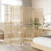 rumdeler 6 paneler polyrattan beige