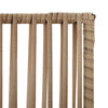 rumdeler 6 paneler polyrattan beige