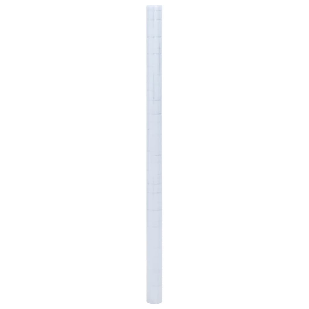vinduesfolier 4 stk. stjernemønster matteret PVC