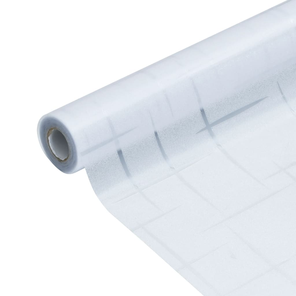 vinduesfolier 4 stk. stjernemønster matteret PVC
