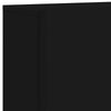 væghængt tv-bord 100x30x41 cm sort
