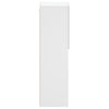 tv-borde 2 stk. med LED-lys 30,5x30x102 cm hvid