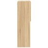 tv-bord med LED-lys 40,5x30x102 cm sonoma-eg