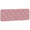 gavlpude 140 cm velour pink