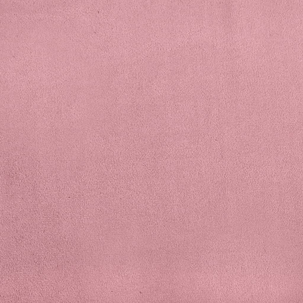 gavlpude 140 cm velour pink