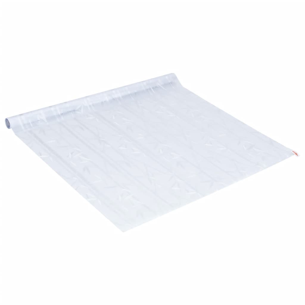 vinduesfolie 60x500 cm PVC bambusmønster matteret