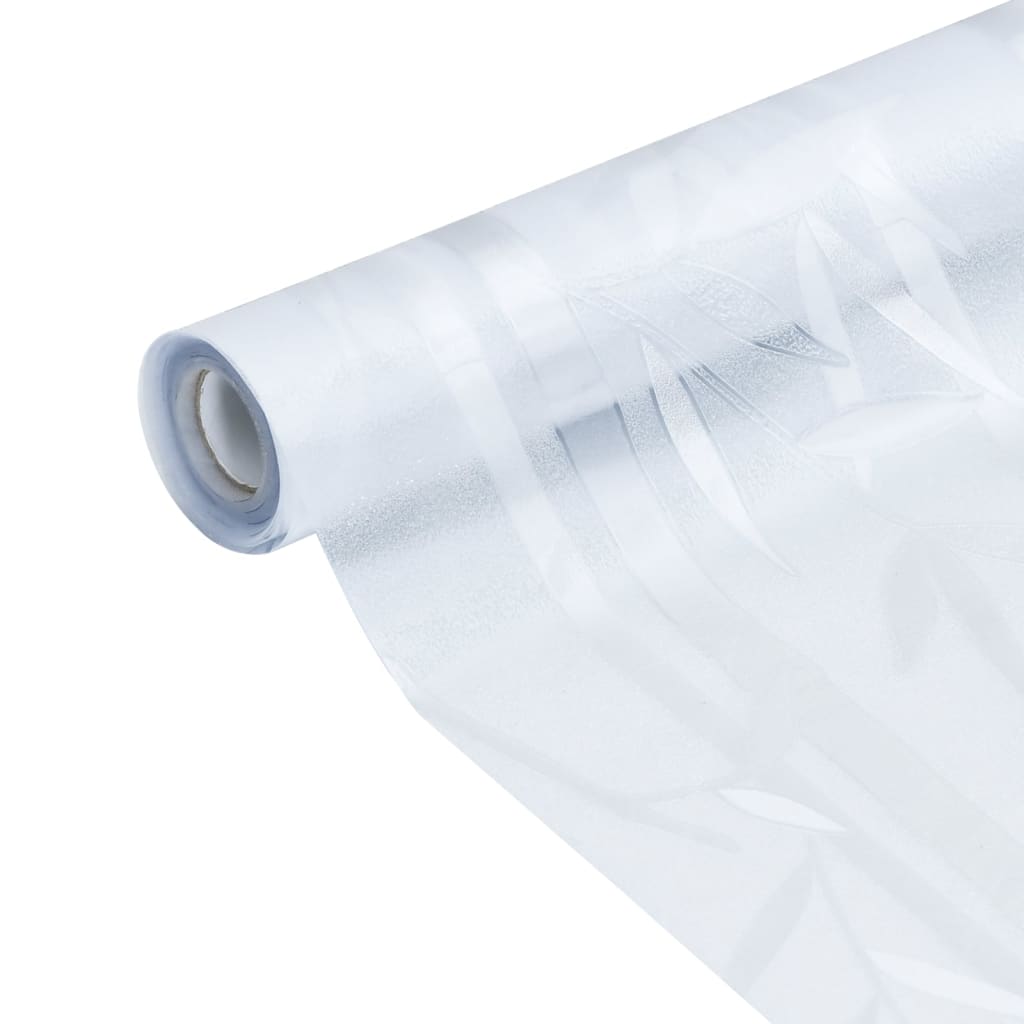 vinduesfolie 60x500 cm PVC bambusmønster matteret