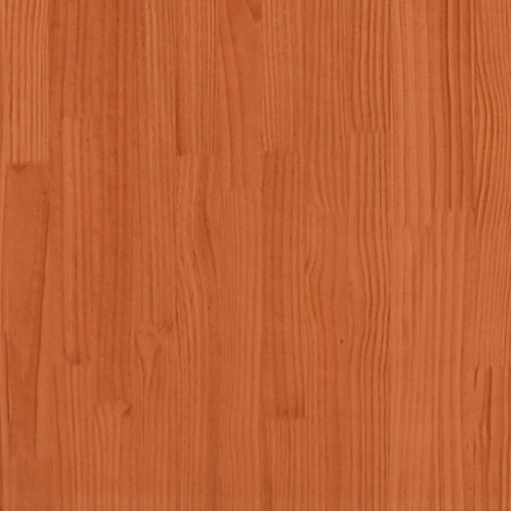 skohylder til væg 2 stk. 110x8,5x23,5 cm massivt fyrretræ