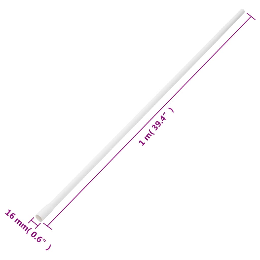 kabelkanaler Ø16 mm 30 m PVC