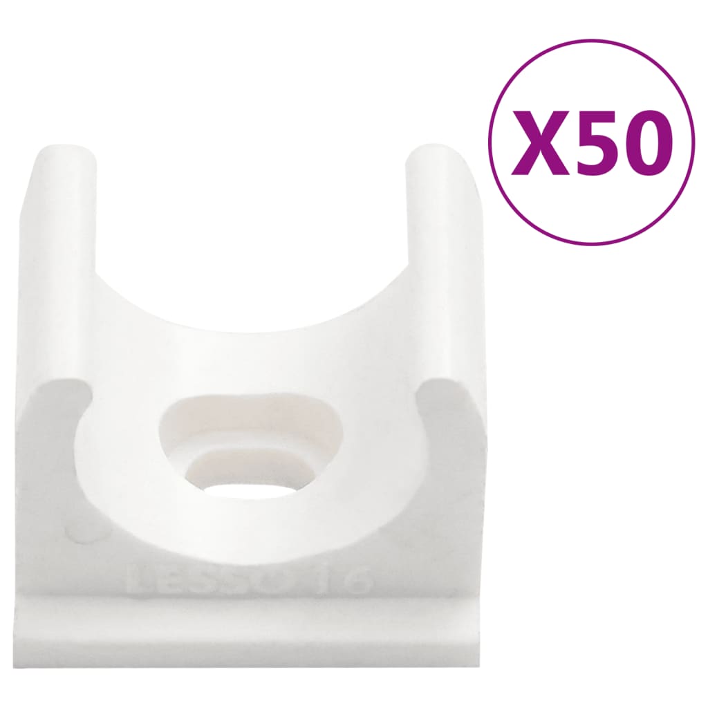 kabelkanaler med clips Ø16 mm 30 m PVC