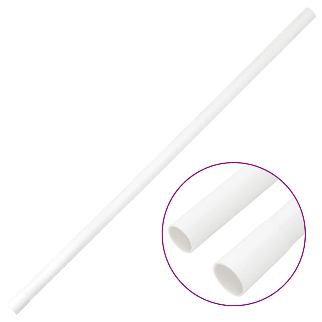 kabelkanaler med clips Ø20 mm 10 m PVC
