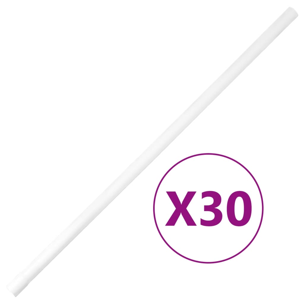 kabelkanaler med clips Ø25 mm 30 m PVC