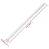 kabelkanaler med clips Ø30 mm 10 m PVC