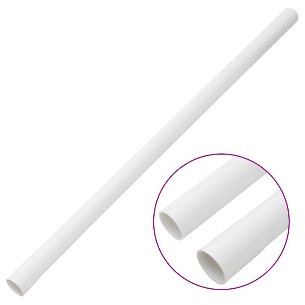 kabelkanaler med clips Ø30 mm 30 m PVC