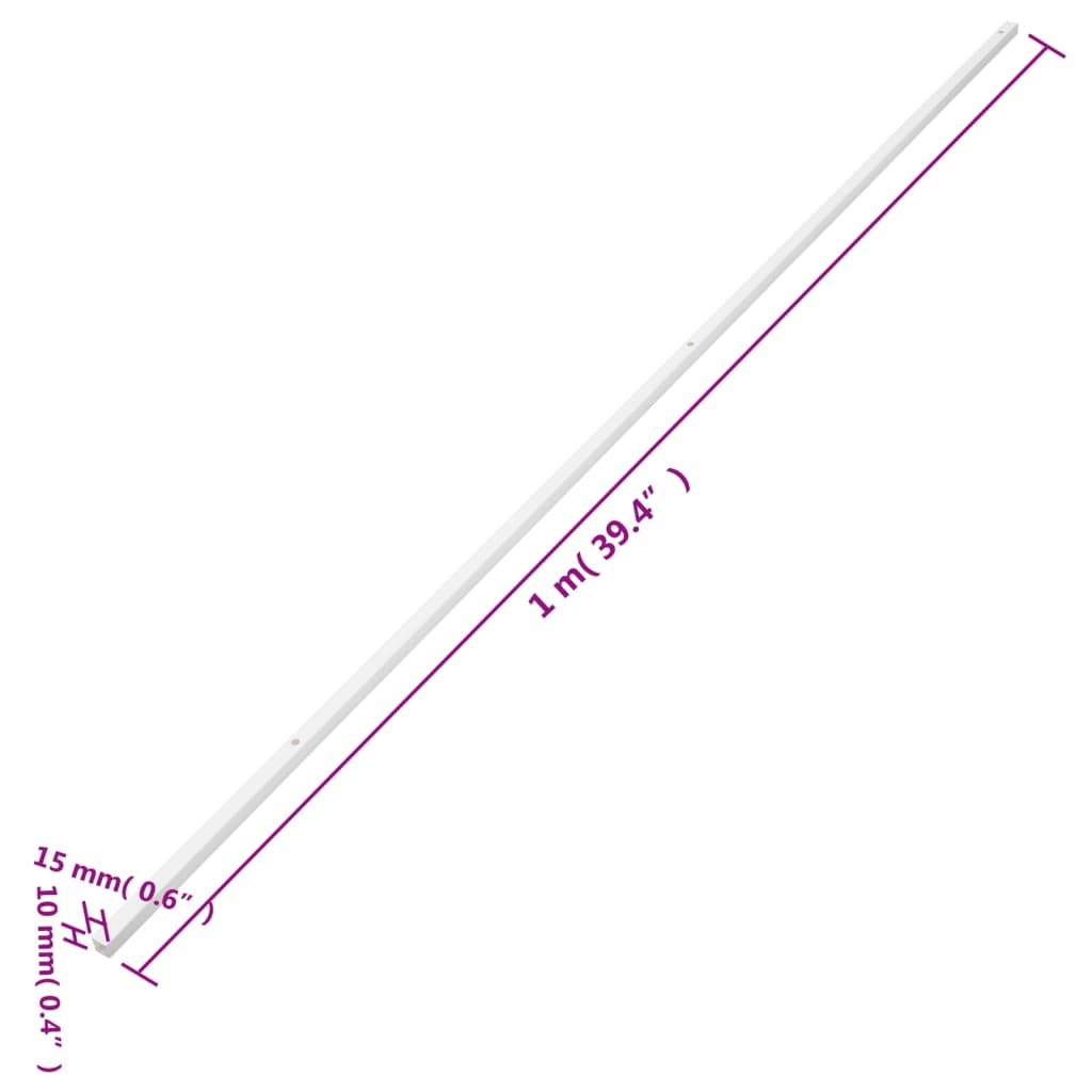 kabelkanaler 15x10 mm 10 m PVC