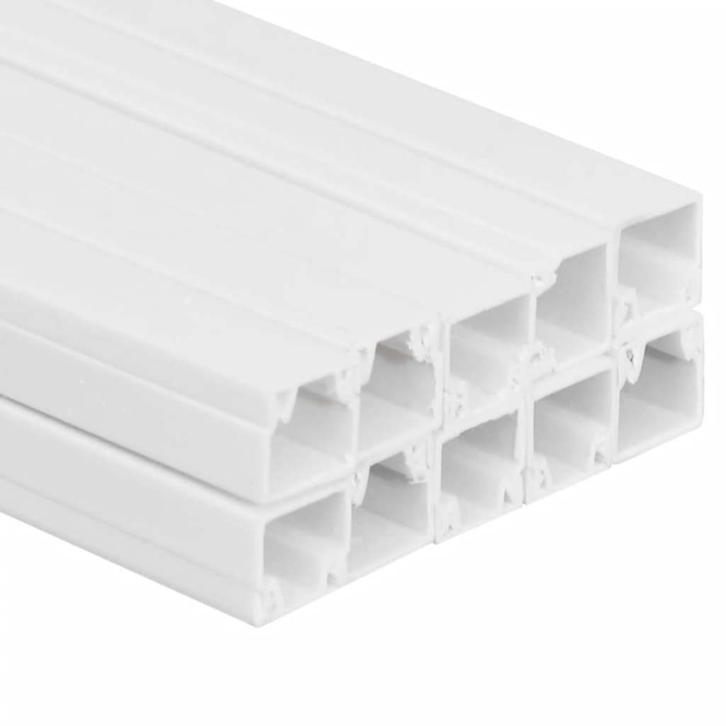 kabelkanaler 20x10 mm 10 m PVC