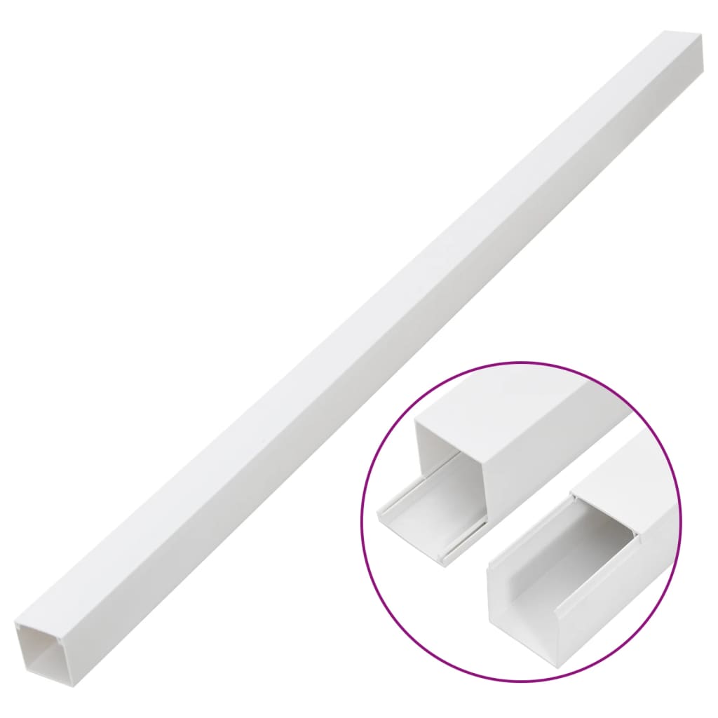 kabelkanaler 50x25 mm 10 m PVC