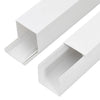 kabelkanaler 50x25 mm 10 m PVC