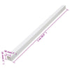kabelkanaler 50x25 mm 10 m PVC