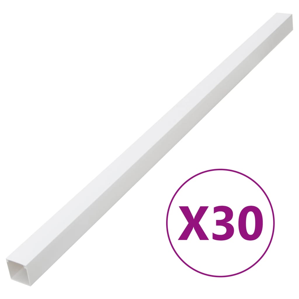 kabelkanaler 100x40 mm 30 m PVC