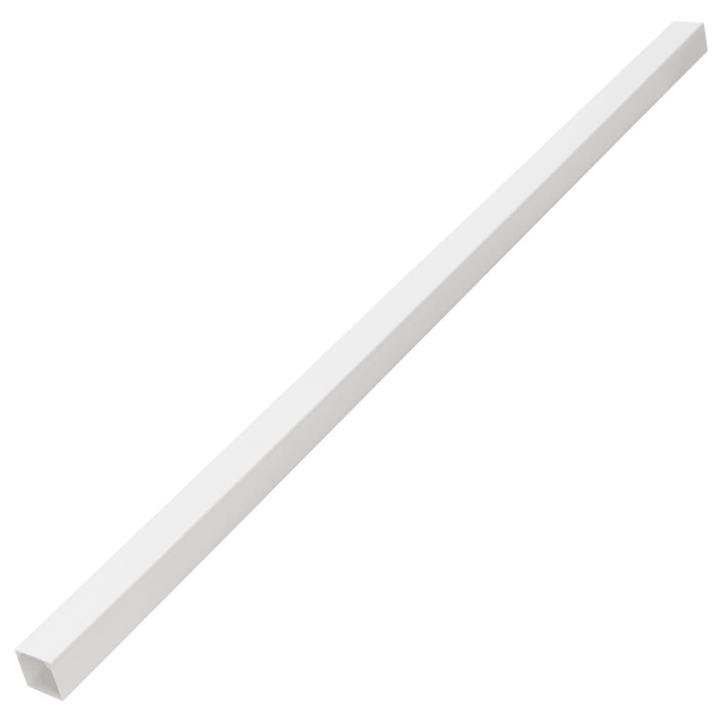 selvklæbende kabelkanal 10x10 mm 10 m PVC