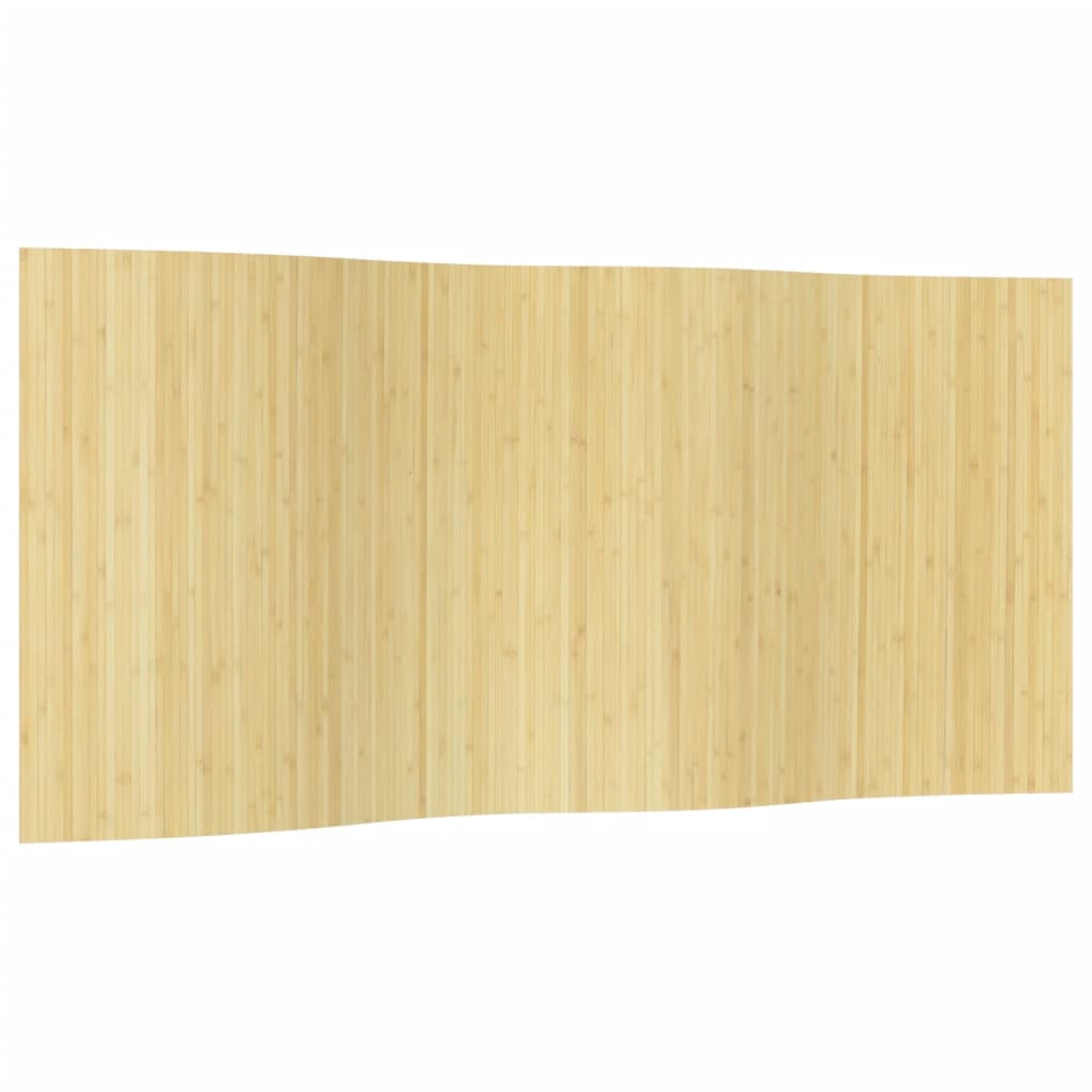 rumdeler 165x400 cm bambus lys naturfarvet