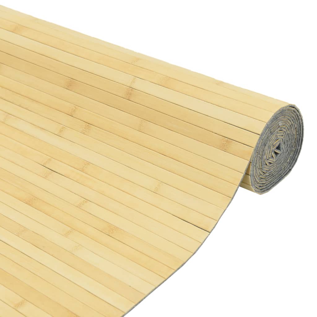 rumdeler 165x400 cm bambus lys naturfarvet