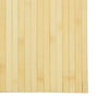 rumdeler 165x400 cm bambus lys naturfarvet