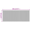 rumdeler 165x400 cm bambus lys naturfarvet