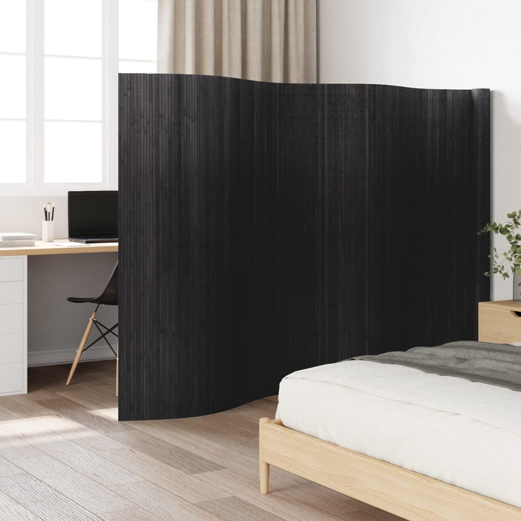 rumdeler 165x600 cm bambus grå