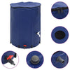 vandtank med hane sammenfoldelig 750 l PVC