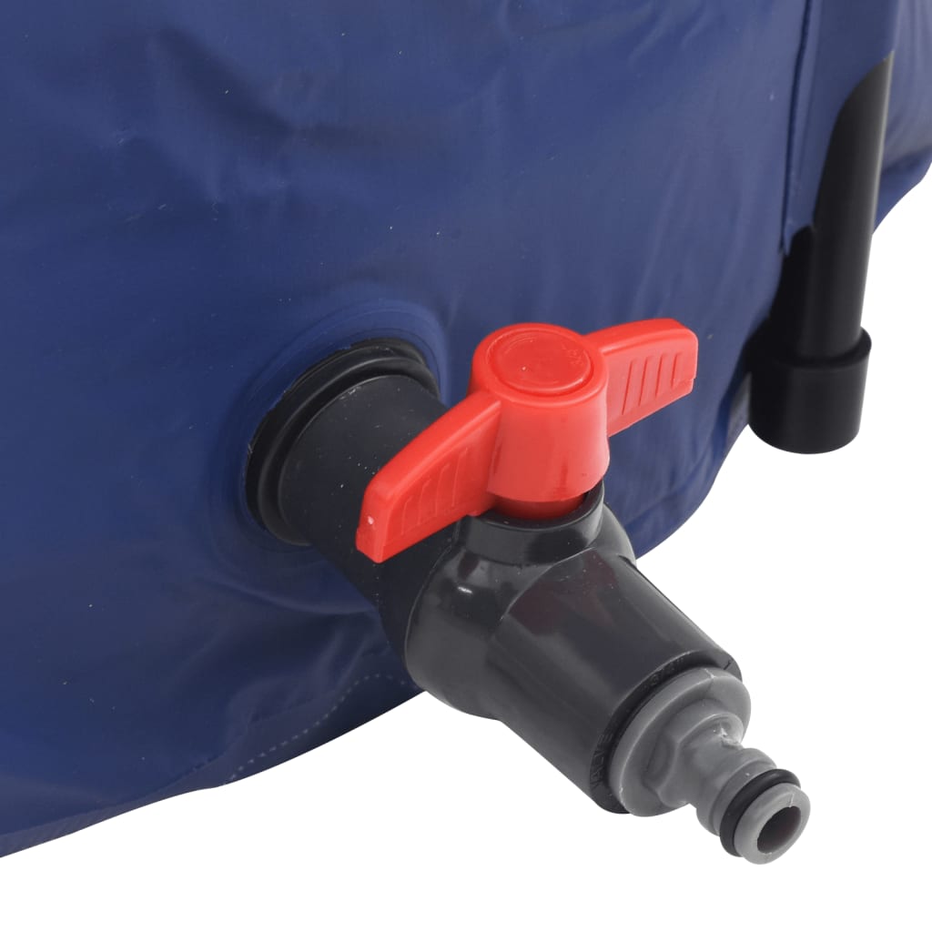 vandtank med hane sammenfoldelig 750 l PVC