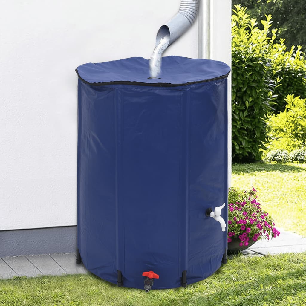 vandtank med hane sammenfoldelig 750 l PVC
