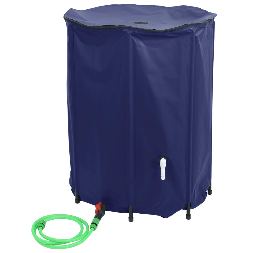 vandtank med hane sammenfoldelig 500 l PVC