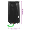 vandtank med hane sammenfoldelig 250 l PVC