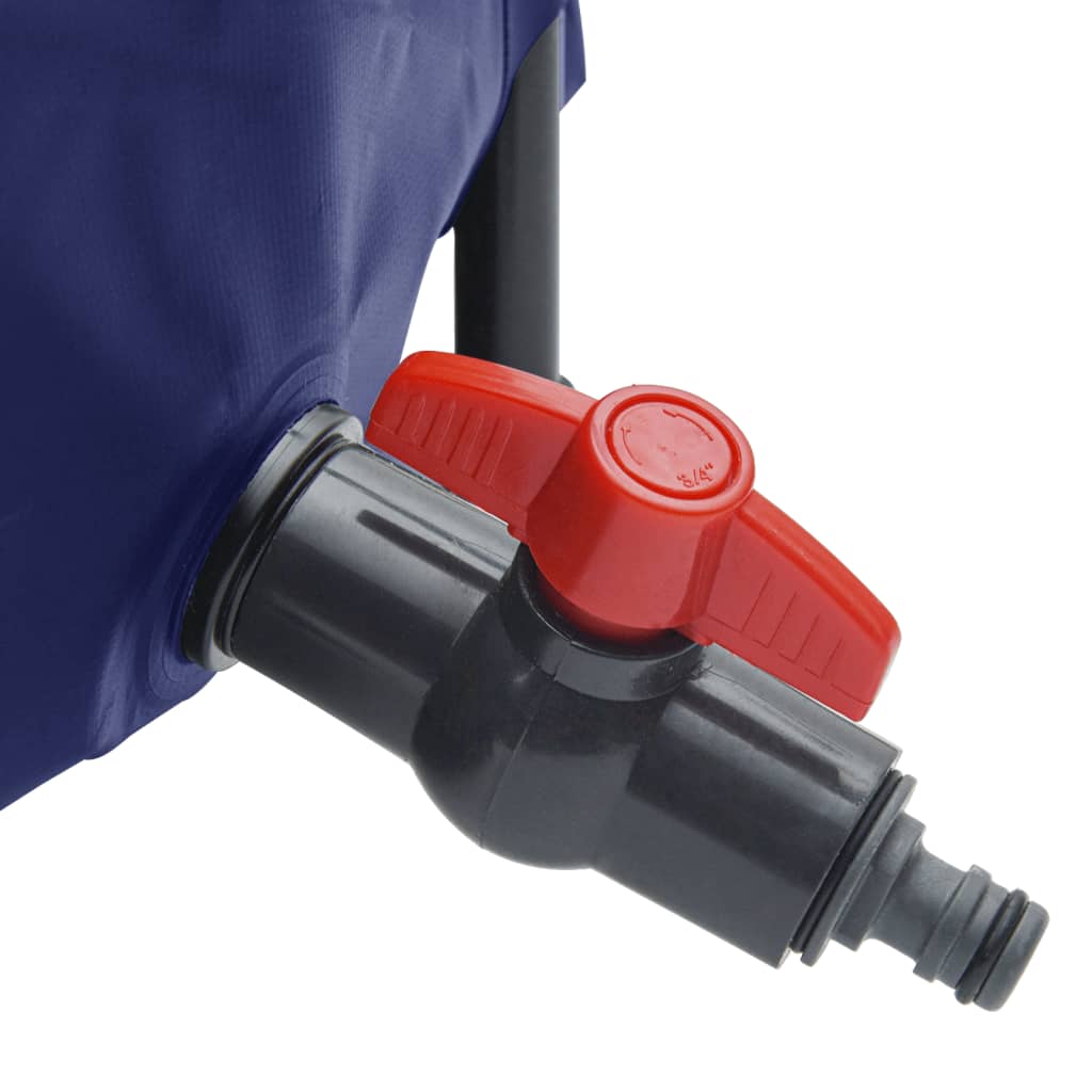 vandtank med hane sammenfoldelig 1250 l PVC