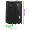 vandtank med hane sammenfoldelig 1350 l PVC