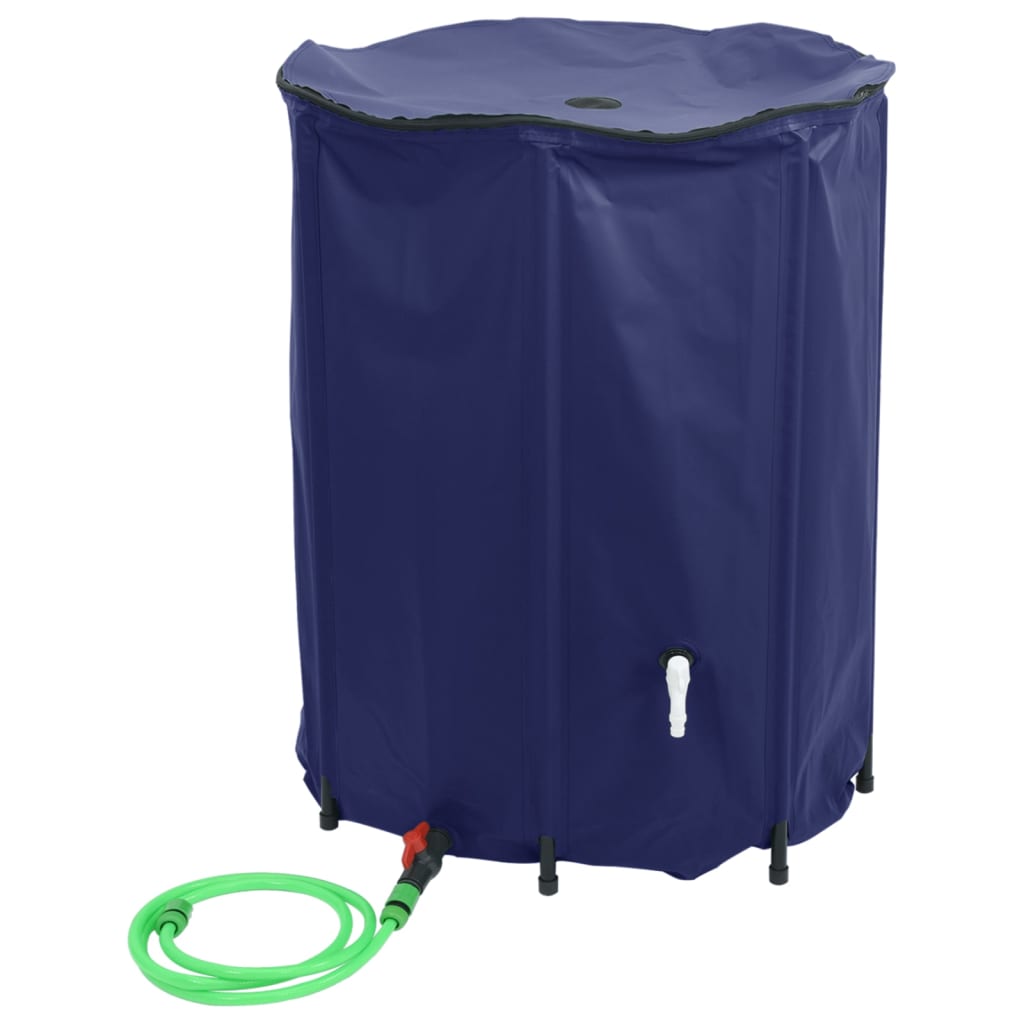 vandtank med hane sammenfoldelig 1350 l PVC