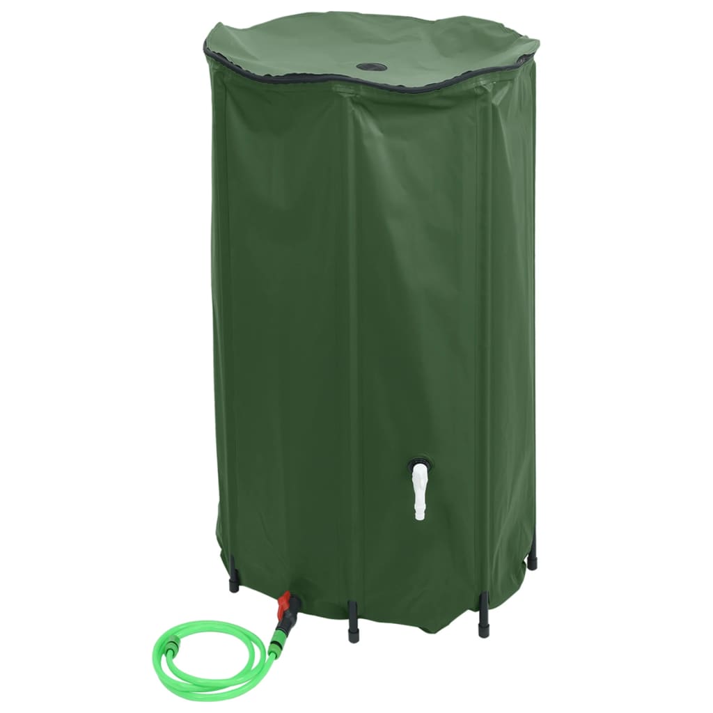 vandtank med hane sammenfoldelig 100 l PVC